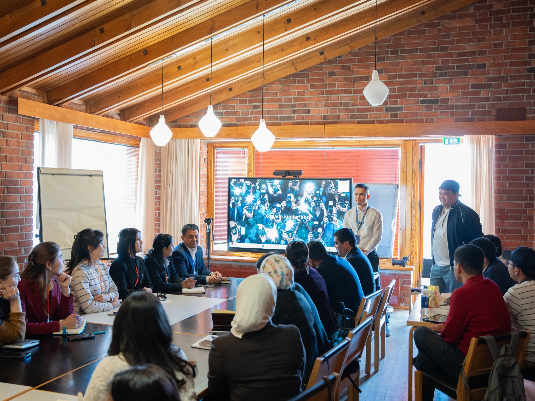International educators in a PEDU workshop